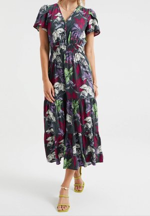 Maxi šaty - dark green