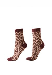 Unausgewählt, bordeaux beige