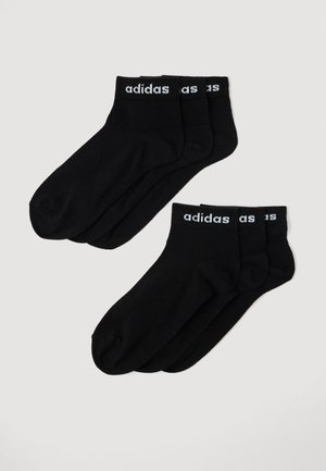 ANKLE 3 PACK UNISEX - Calze - black/white
