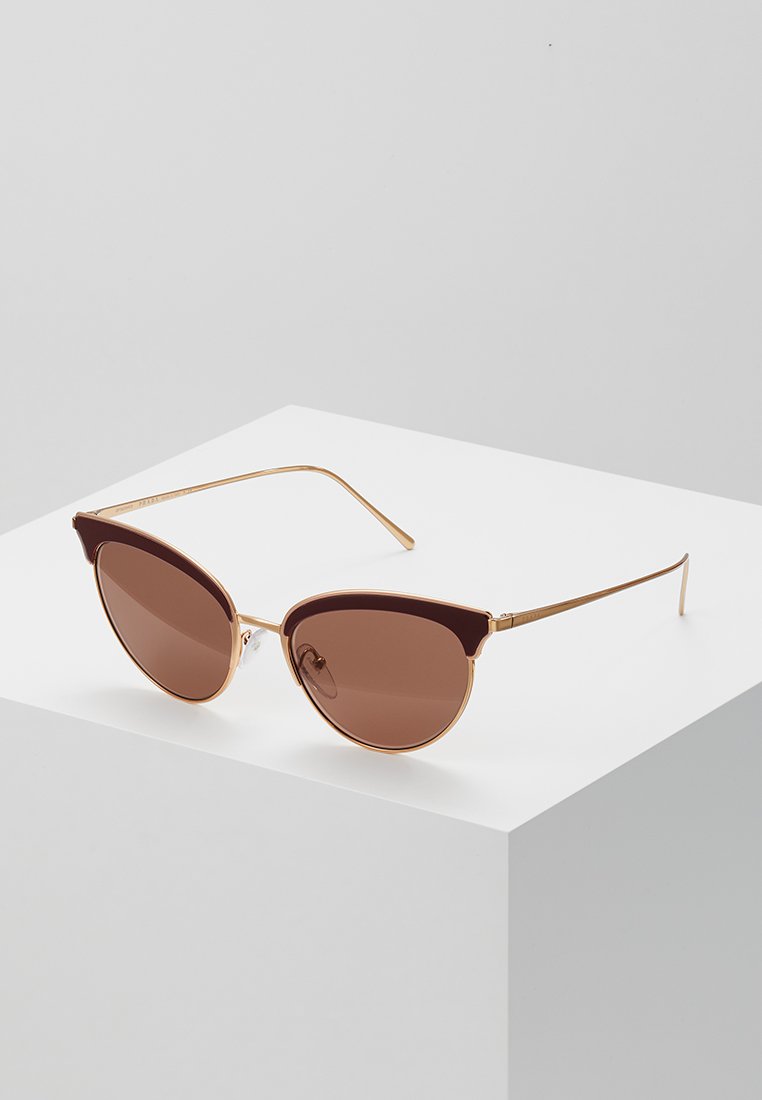 Prada Sonnenbrille rose goldbordeaux Prada Sonnenbrille rose goldbordeaux