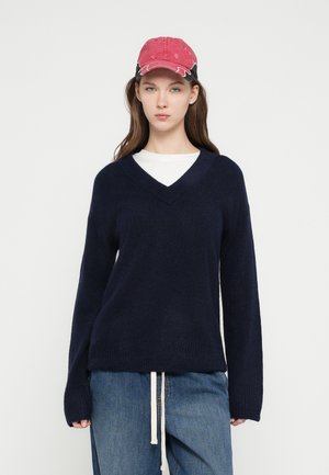 AIRY V NECK - Jersey de punto - navy uniform