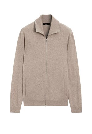 ZIP-UP  - Gilet - light brown