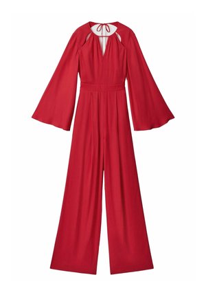 Reiss REGULAR FIT - TANIA CUT-OUT FLARED SLEEVE  - Overal - coral