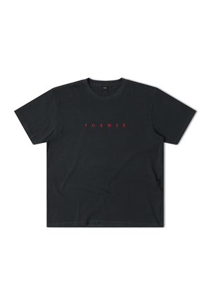 Former SUSPEND - T-shirt con stampa - washed black