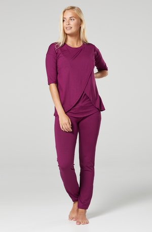 Pyjama set - plum