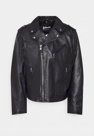Schott, Veste en cuir - black