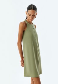 Koton SLEEVELESS MINI - Trikoomekko - khaki