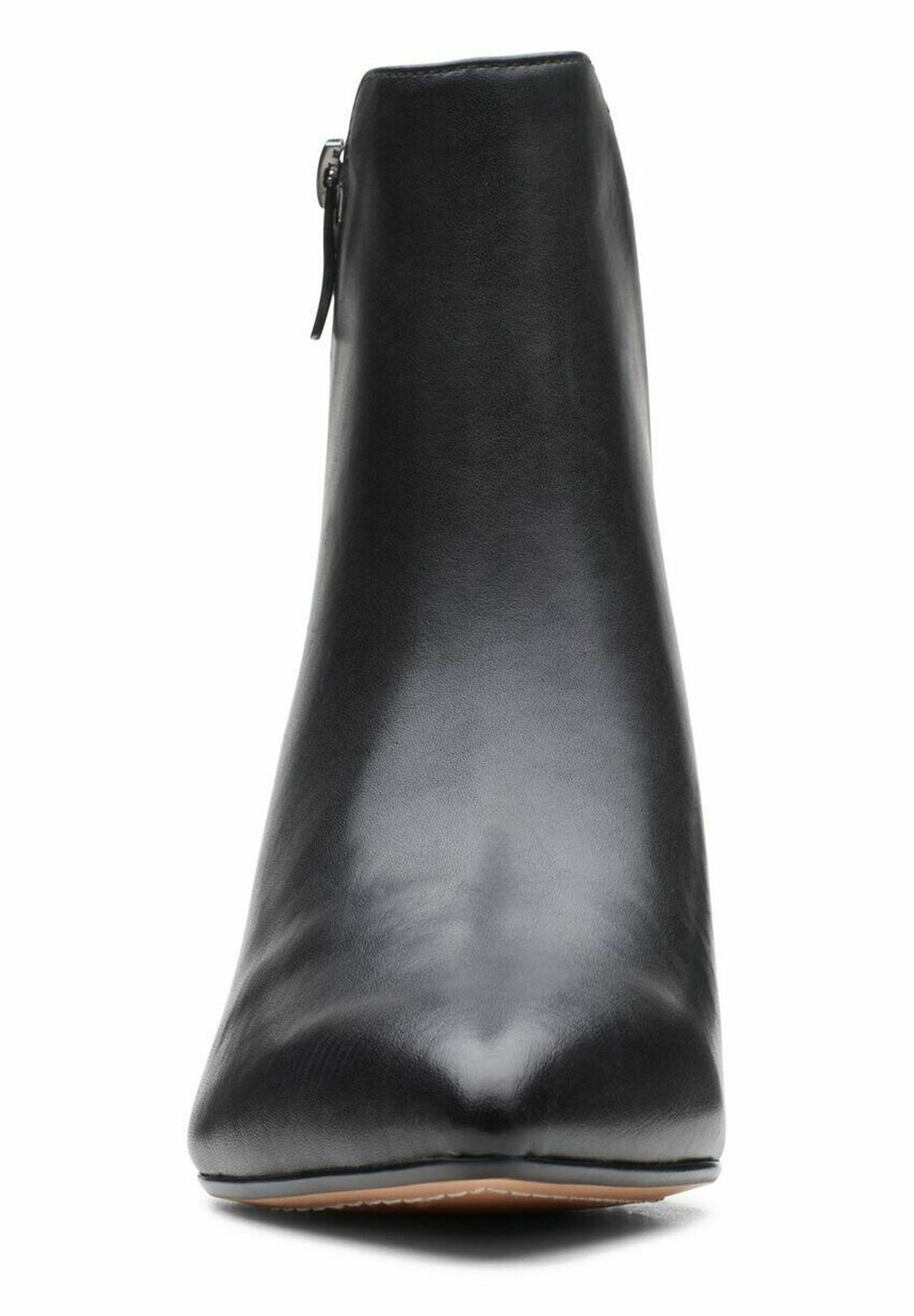 chartli lilac leather booties