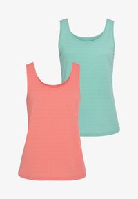 Unausgewählt, apricot türkis