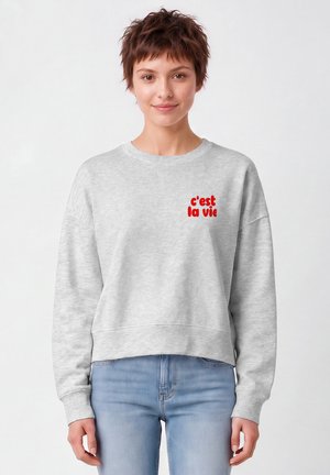 watapparel, CEST LA VIE - Sweater - cool heather grey