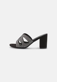 Anna Field Mules de tacón - black