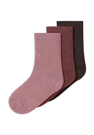 Name it, SOCKS 3 PACK - Socks - wild ginger