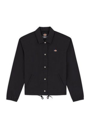 Dickies OAKPORT CROPPED COACH W - Giacca leggera - black