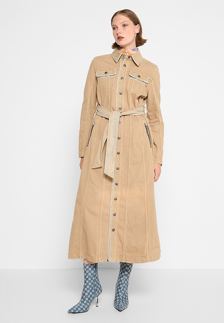 Diesel Jeansjurken zandkleur