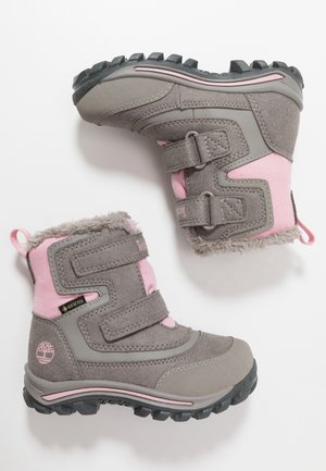 CHILLBERG 2-STRAP GTX - Zimní obuv - medium grey