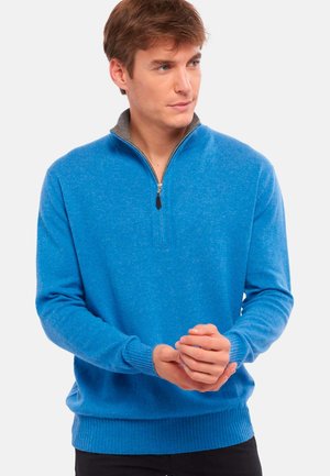 HENRI - Strickpullover - blue chine dove chine