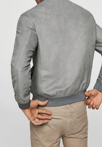 Mango Giubbotto Bomber - grey