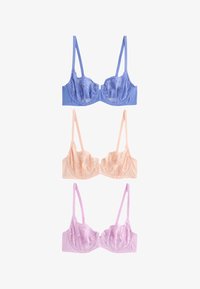 Ikke valgt, mauve peach blue