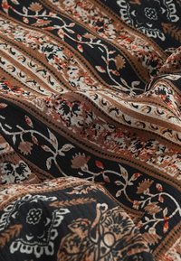 Next TIE FRONT CAMI REGULAR FIT - Denní šaty - brown black tile print