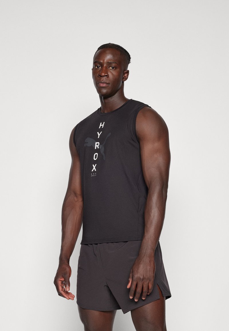 Puma HYROX ALWAYS ON CLOUDSPUN TANK - Toppi - black