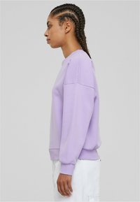Karl Kani SMALL SIGNATURE ESSENTIAL CREW - Mikina - lilac
