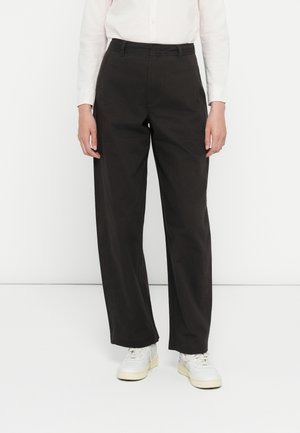 JDYENYA SELMA BARREL PANT  - Wide leg - chocolate torte