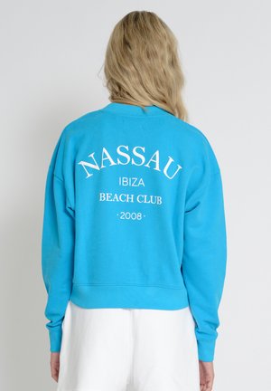 NB LOGO - Sweatshirt - cyan