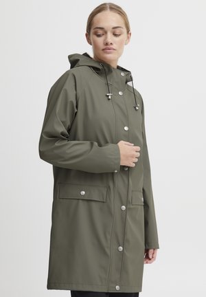 Oxmo OXMO OXTANNE - REGENJACKE / WASSERABWEISENDE JACKE - Parka - dusty olive