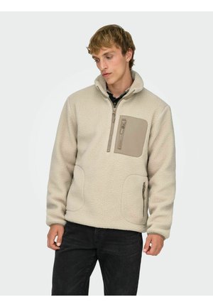 YURI - Suéter de forro polar - silver lining