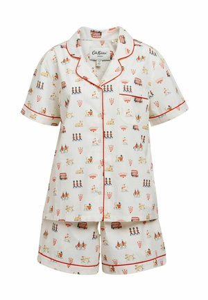 REGULAR FIT - BUTTON THROUGH  SET  - Pizsama szett - cream london print