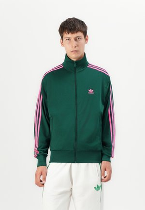 FIREBIRD UNISEX - Veste de survêtement - collegiate green/lucid pink