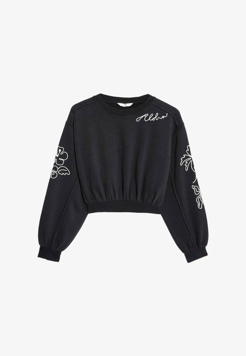 Marks & Spencer PARADISE EMBROIDERED - Felpa - carbon