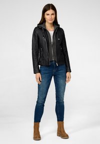 Ricano INES - Skinnjacka - schwarz