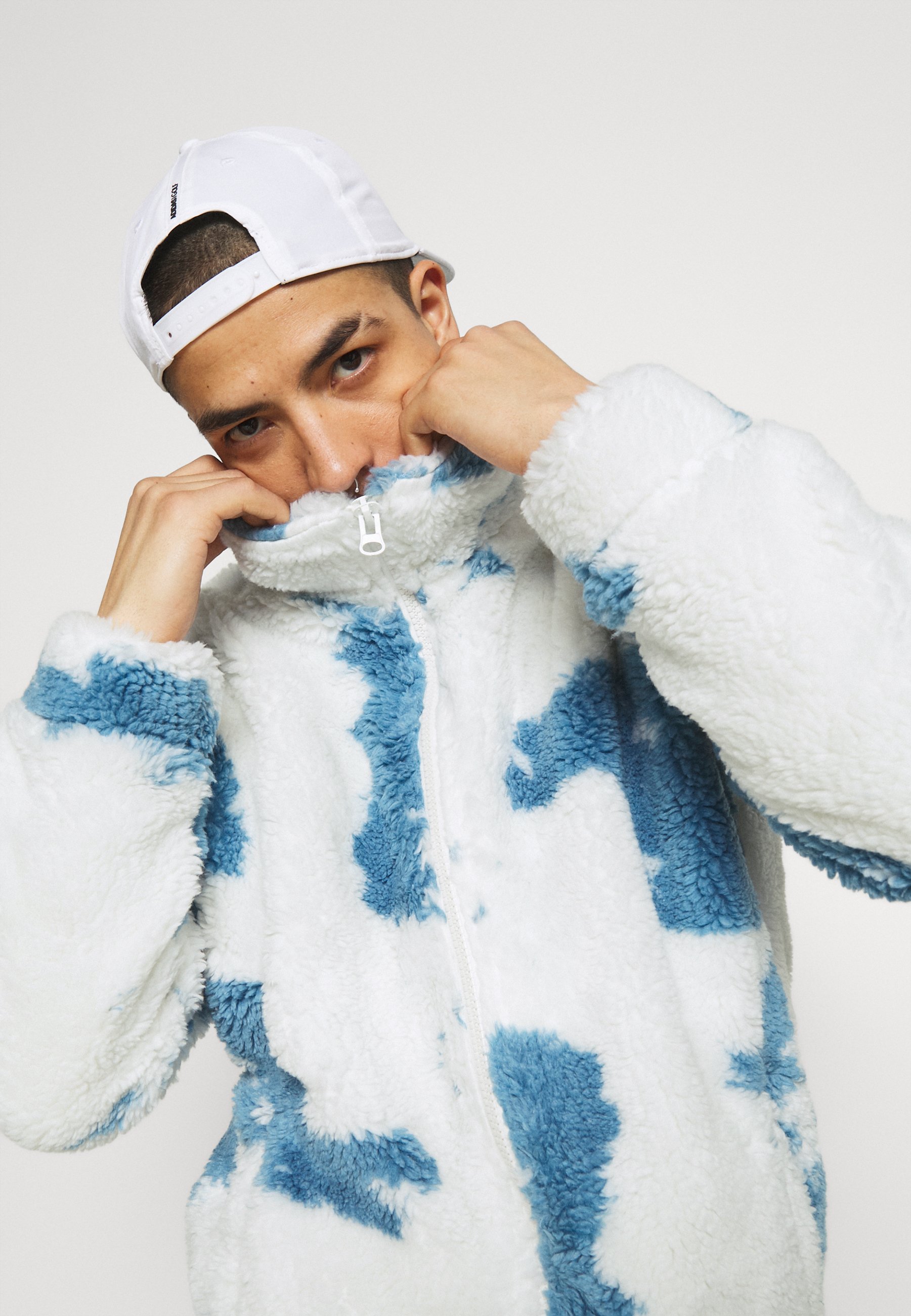 Sherpa Fleece Jacket Cloud Borg Jacket Cloud Jacket Jaded London