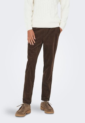 ONSLINUS PANT  - Dresside alumine osa - coffee bean