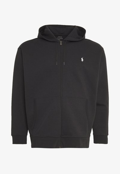 Polo Ralph Lauren Big & Tall DOUBLE-KNIT FULL-ZIP HOODIE - Sweatshirt com capuz - black