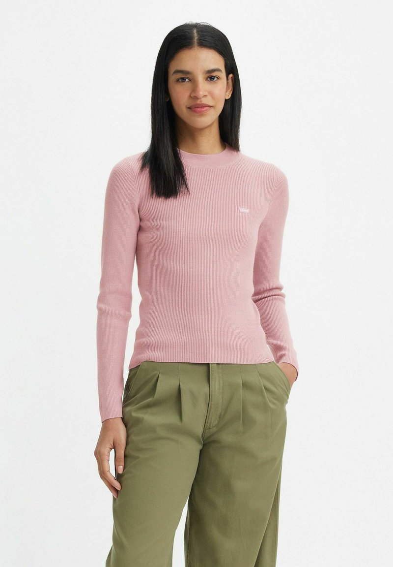 Levi's® - RIB CREW SWEATER - Striktrøje - pink, Forstør