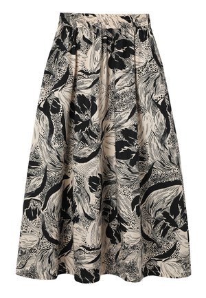 TATUUM, ARTICLE TAG: SKIRT | ARTICLE NAME: MANGITA - Gonna a campana - light beige melange