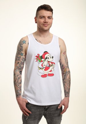 MICKEY CLASSIC JUST SANTA MICKEY  - Top - white