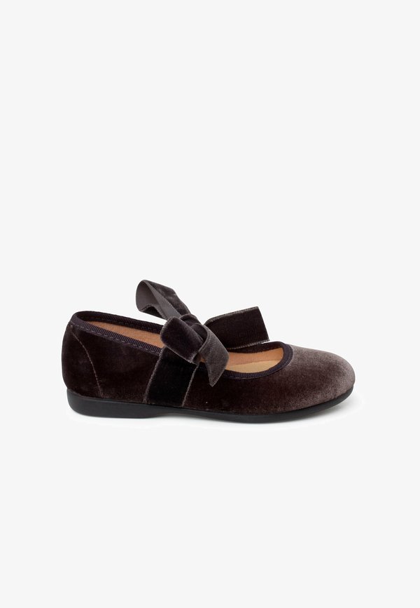 Riemchenballerina – anthracite