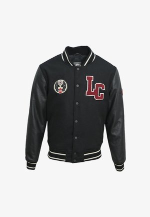 Lee Cooper FLYING - Giubbotto Bomber - black