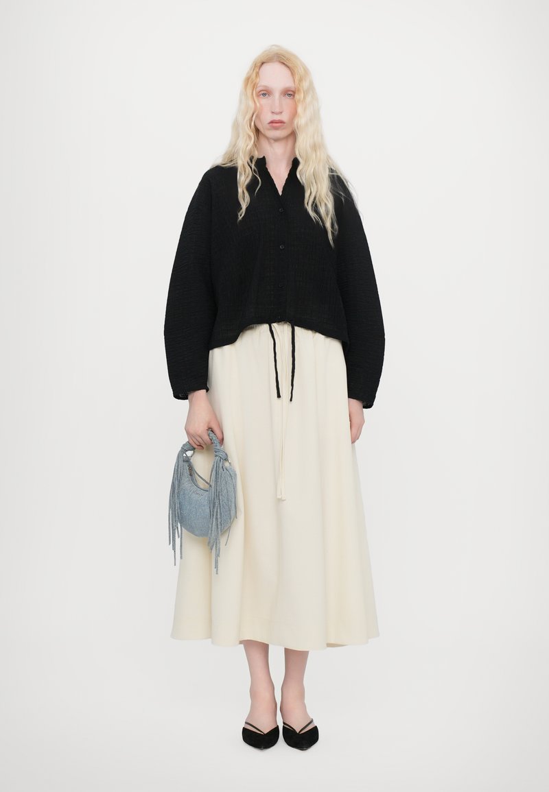 Soulland MEIR SKIRT - Jupe longue - white