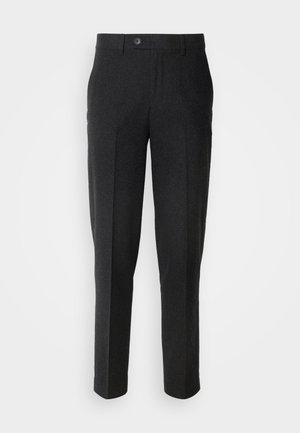 Lindbergh FORMAL PANT - Tygbyxor - black melange