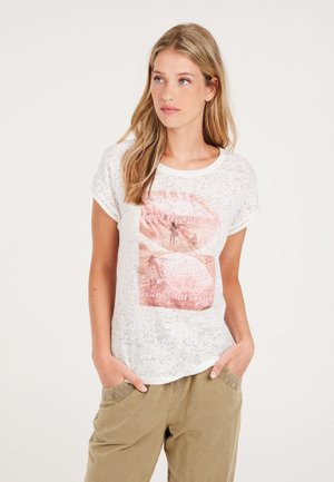 PRTELLES 24 - T-shirt con stampa - canvasoffwhite