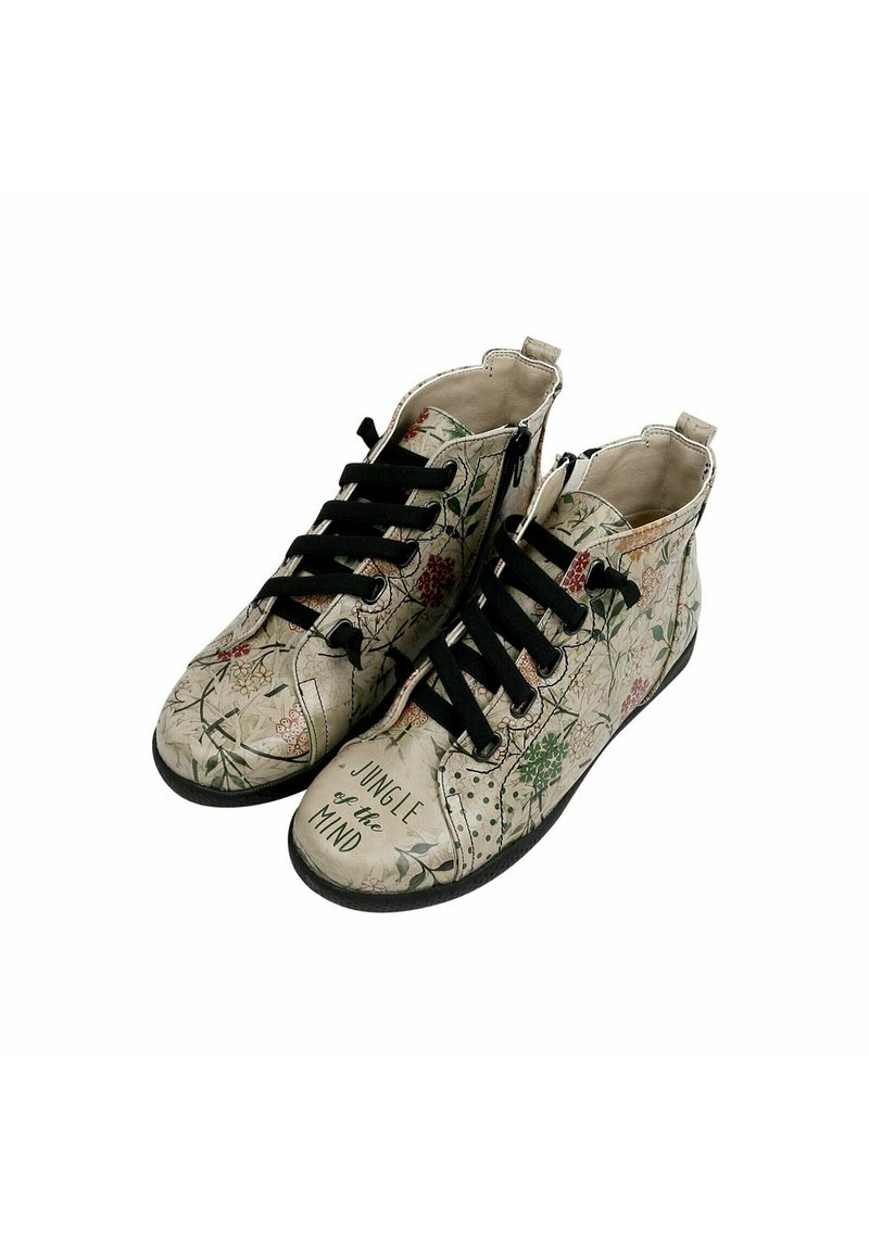 Damen Sneaker low | Dogo WONKA JUNGLE OF THE MIND Sneaker high natur/nude - TG27009 Damen Sneaker low | Dogo WONKA JUNGLE OF THE MIND Sneaker high natur/nude - TG27009