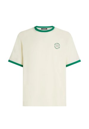 KARL LAGERFELD, IKON CIRCLE LOGO - T-shirt imprimé - cannoli cream
