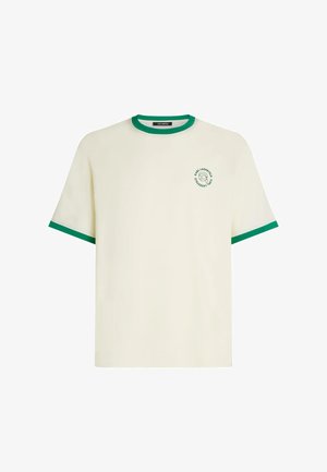 KARL LAGERFELD, IKON CIRCLE LOGO - T-shirt imprimé - cannoli cream
