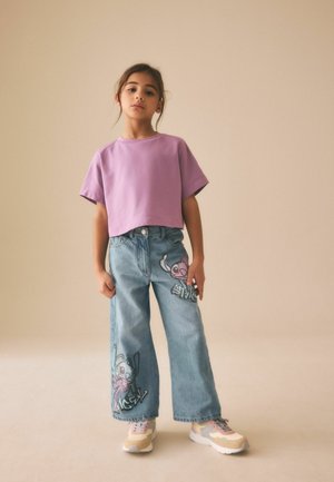 Next, REGULAR FIT - DISNEY LILO & STITCH - Vaqueros a campana - blue