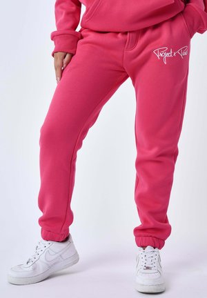 Project X Paris, BAS DE JOGGING SIGNATURE - Pantaloni sportivi - fushia