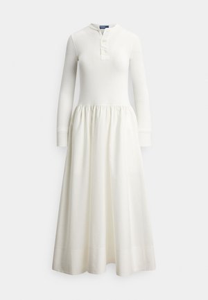COTTON HENLEY DRESS - Φόρεμα ημέρας - nevis
